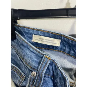 Universal Thread‎ 90s Straight Jeans Women 00 Blue High Rise Button Fly Stretch thumbnail 5