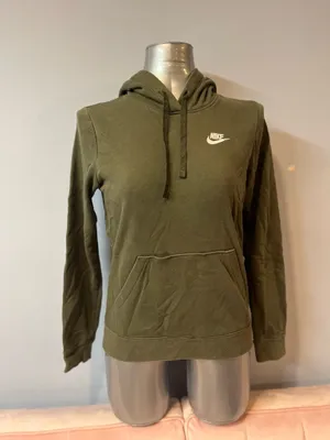 Nike olive green hoodie in XS #athletic #swoosh thumbnail 2