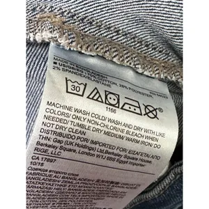 Banana Republic‎ Factory Wide Leg Denim Jeans Flare Blue Womens 27/4 BJ11 thumbnail 6