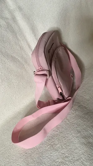New Champion Pink Nylon Crossbody Bag with Adjustable Strap Pink Interior NWT thumbnail 4