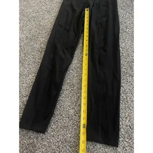 Zara sleek form-fitting black full-length tank top athletic jumpsuit L thumbnail 8