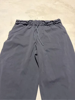 Lululemon stretch high rise Black Jogger Pants Sweatpants 12 thumbnail 2