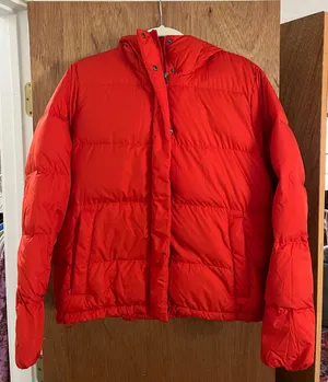 Eddie Bauer Red 650 down puffer jacket  thumbnail 1
