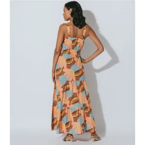 NWT Cleobella Organic Cotton Jolene Ankle Midi Dress‎ Riviera M $300 thumbnail 3