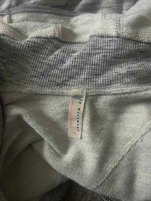 Free People Zip Up Jacket Hood thumbnail 3