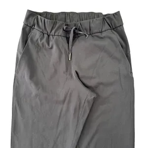 Lululemon On the Fly Pant 7/8‎ Luxtreme Black Drawstring Trousers LW5BPNS Size 4 thumbnail 8