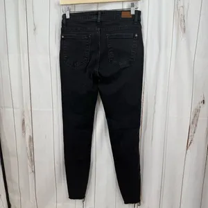 Judy Blue Women’s 3/26 Black Leopard Skinny Fit Jeans thumbnail 5
