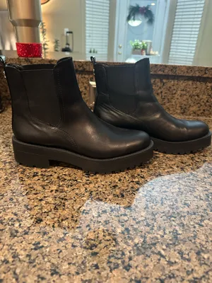 Sam Edelman Black Leather Booties thumbnail 4