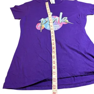 Pop Star Pink Concert Tee Summer Carnival‎ 2023 Women's Small Purple Rock Show thumbnail 3