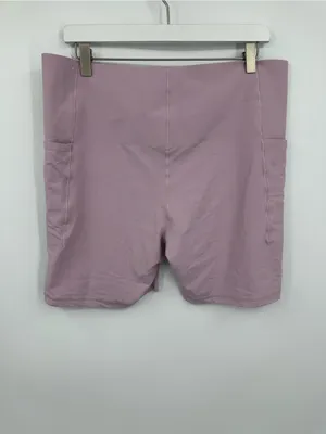 Aerie Offline Pink Seamless High Rise Biker Shorts Size 2XL thumbnail 6