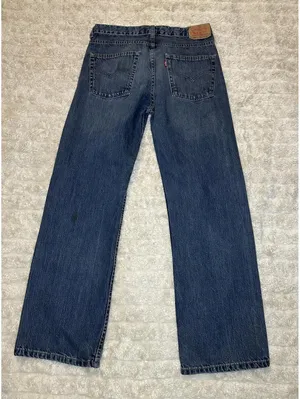 Levi's 550 Relaxed Fit medium wash straight leg denim jeans Size 29x29 thumbnail 6