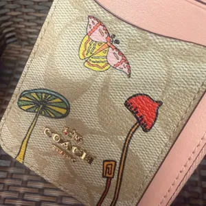 Coach X Observed By Us Zip Card Case In Signature Canvas cu403 thumbnail 3
