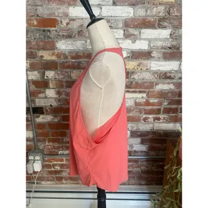 Zyia Active Coral Pink Chill Razor Back Tank Top XXL thumbnail 3