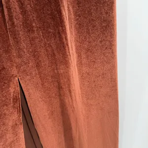 Baltic Born Dress Women’s Size Medium *Altered Tatiana Velvet One Shoulder Maxi thumbnail 14