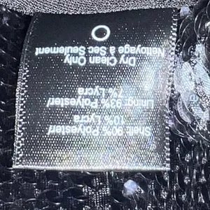 Dress the Population Marilyn Sequin Sleeveless V-Neck Mini Dress Black Sz Large‎ thumbnail 16