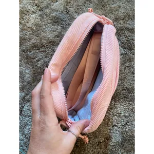 Pink Bagsmart Travel Bag Purse Crossbody Pouch Organizer Mini Headphone Case thumbnail 4