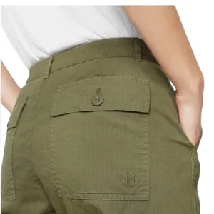 Anine Bing NEW Cargo Trouser Olive Green thumbnail 3