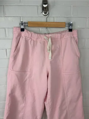 Aerie Me-Day Tie Waist Pants in Tender Heart Pink Size M thumbnail 6
