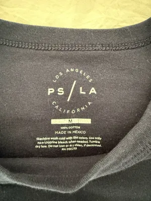 PS/LA PacSun Navy Crop Top thumbnail 2