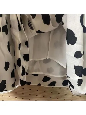 Buddy love, white and black cow Dalmatian polka dot print Racerback tank top thumbnail 8