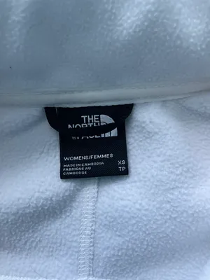 North Face Cropped Half Zip White  thumbnail 2