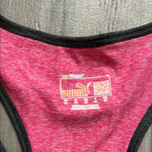 Puma Pink Performance Tank Top thumbnail 2