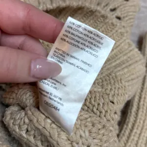 Free People Women’s Small Sweater Bell Song Pullover Knit Sandcastle Grandmacore thumbnail 8