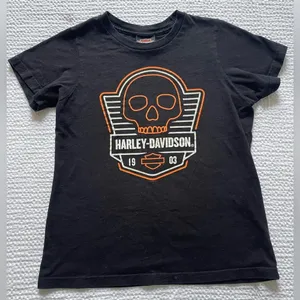 Harley Davidson Motorcycles Short Sleeve Tee Shirt Zion Bikercore Moto Grunge thumbnail 2