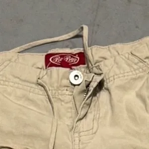 Bebop City Streets Cargo Pants Straight Leg Drawstring Hem Y2K Gorpcore size 3 thumbnail 4