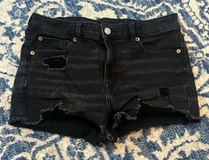 American Eagle Outfitters Distressed Denim Shorts thumbnail 1