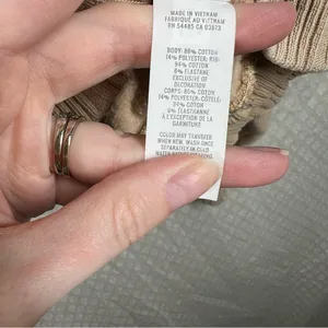 Aerie Tan‎ Bow Embroidered Crop Hoodie thumbnail 6