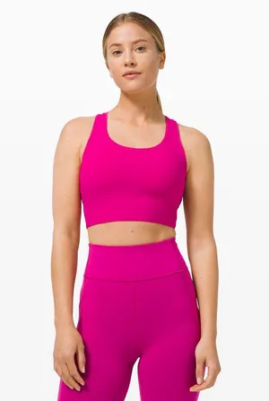 Lululemon Stash It Bra *Medium Support, B/C Cup Ripened Raspberry thumbnail 1