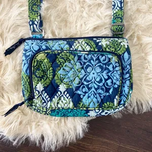 Vera Bradley Small Hipster bag in the Rhythm & Blues pattern thumbnail 2