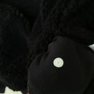 Lululemon Textured Fleece 1/2‎ Zip Black size 4 sherpa hooded thumbnail 7
