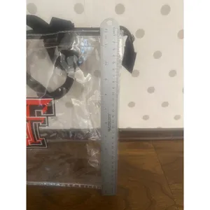 Texas Tech Red Raiders Clear Stadium Tote Bag Zippered 12x12x6 NCAA Gameday thumbnail 4