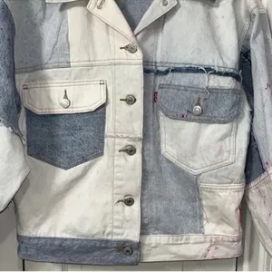 Levi's Light Blue Denim Oversized Jacket(Size XS) thumbnail 9