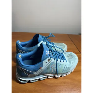 On Cloudflow Womens Size 7 Blue Haze Athletic Running Shoes Sneakers Comfort thumbnail 4