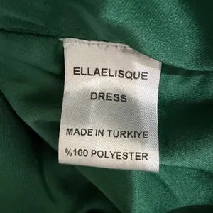 Ellae Lisque I'm the Gift Emerald‎ Green Off Shoulder Sequin Mini Dress Medium thumbnail 12