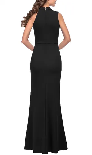 NEW Split Bodycon Mermaid Evening Cocktail Dress L thumbnail 3