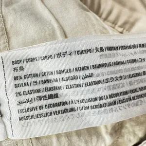 Abercrombie Fitch Stretch Chino Shorts Khaki Size‎ 26 Pleated Front Casual RETRO thumbnail 3