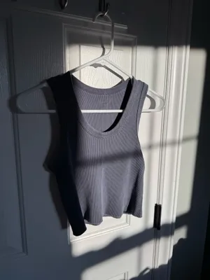 John Galt Blue/Gray Tank Top thumbnail 3