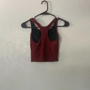 Nike cropped tank with built in bra thumbnail 5