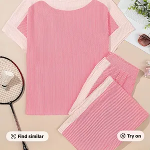 Pink Striped Set thumbnail 1