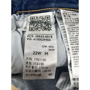 Levi’s Women RIBCAGE Blue Super High Rise Ankle Jeans Plus Size 22W Stretch thumbnail 12
