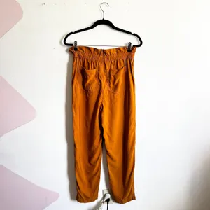 Madewell Dunaway Paperbag Pants Size Small Workwear‎ Mustard Casual thumbnail 3