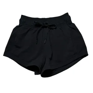 Lululemon Inner Glow Short High Rise 3" Terry Black thumbnail 2