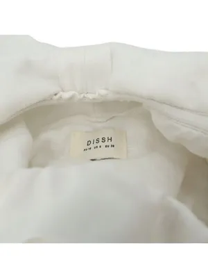 Dissh Aisle Mini Dress White Linen Back Bow Strapless Rehearsal Bridal 6 thumbnail 8