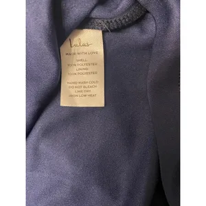 NWT Lulus Classic Holiday Party Dress Flowy Chiffon Navy Cocktail‎ Large thumbnail 8