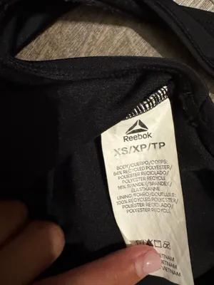 Reebok Women's Black One-Piece Swimsuit thumbnail 3