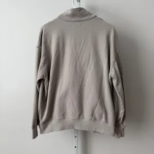 Rozalia x Atoir XS Taupe‎ Quarter Zip Sweatshirt Pullover Mock Neck Athleisure thumbnail 6
